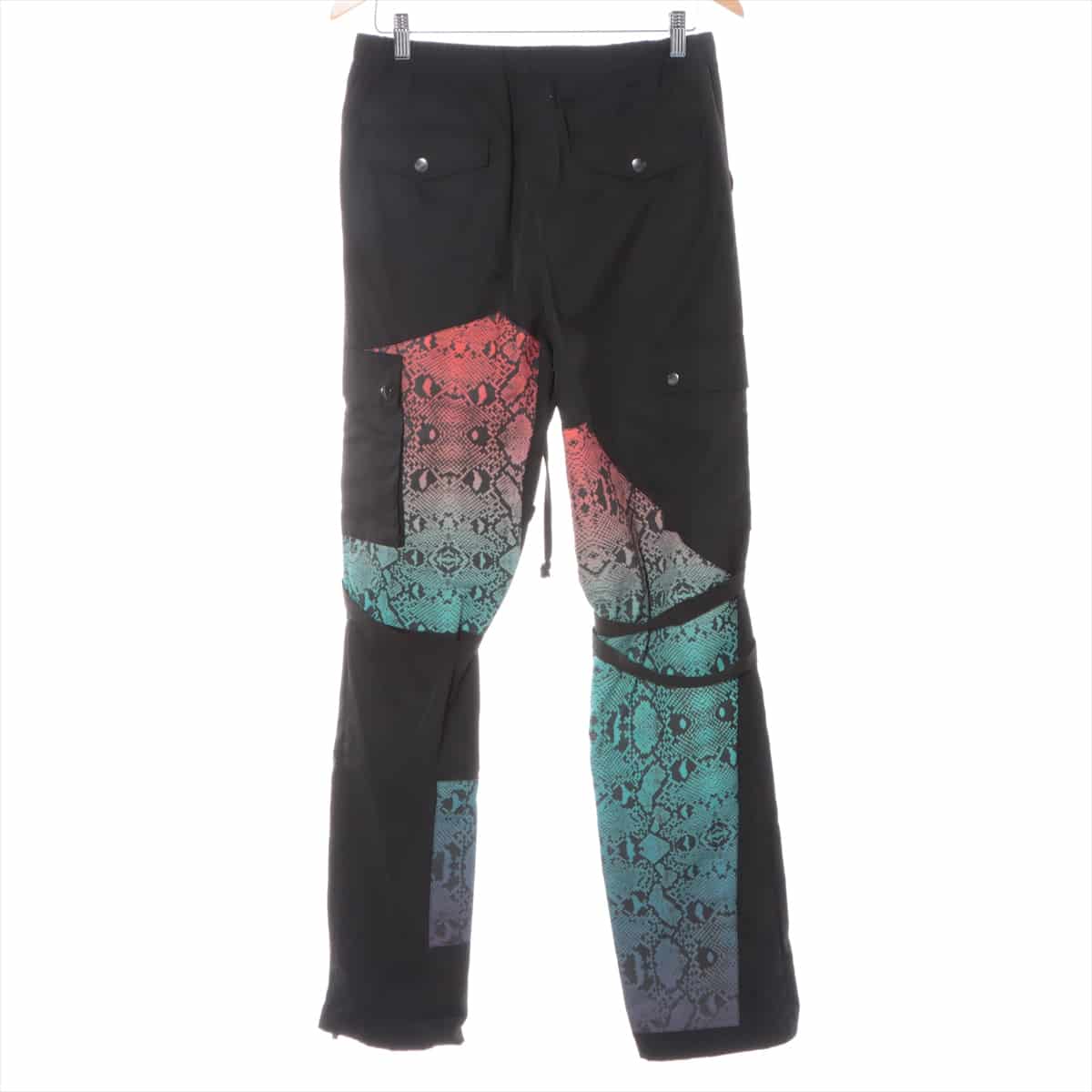 ロジック ナイロン パンツ M メンズ ブラック GRADATION PYTHON NYLON BONTAGE  PANTS｜a0418888｜中古ブランド品・ブランド古着通販｜ALLU（アリュー）