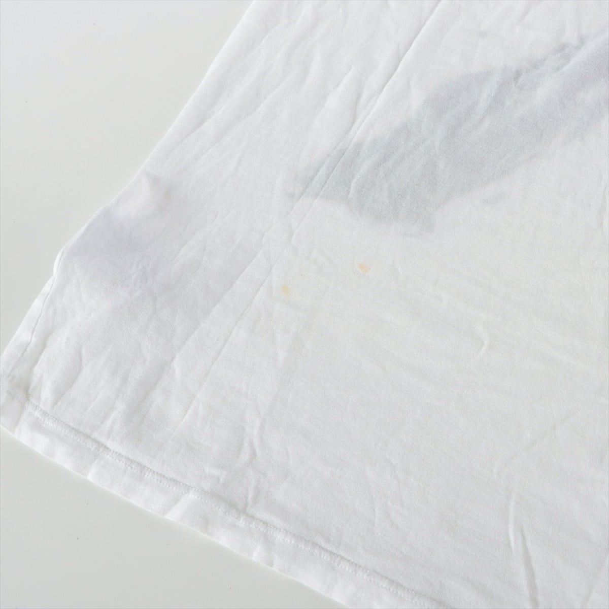 サンローランパリ 14年 コットン Tシャツ L メンズ ホワイト