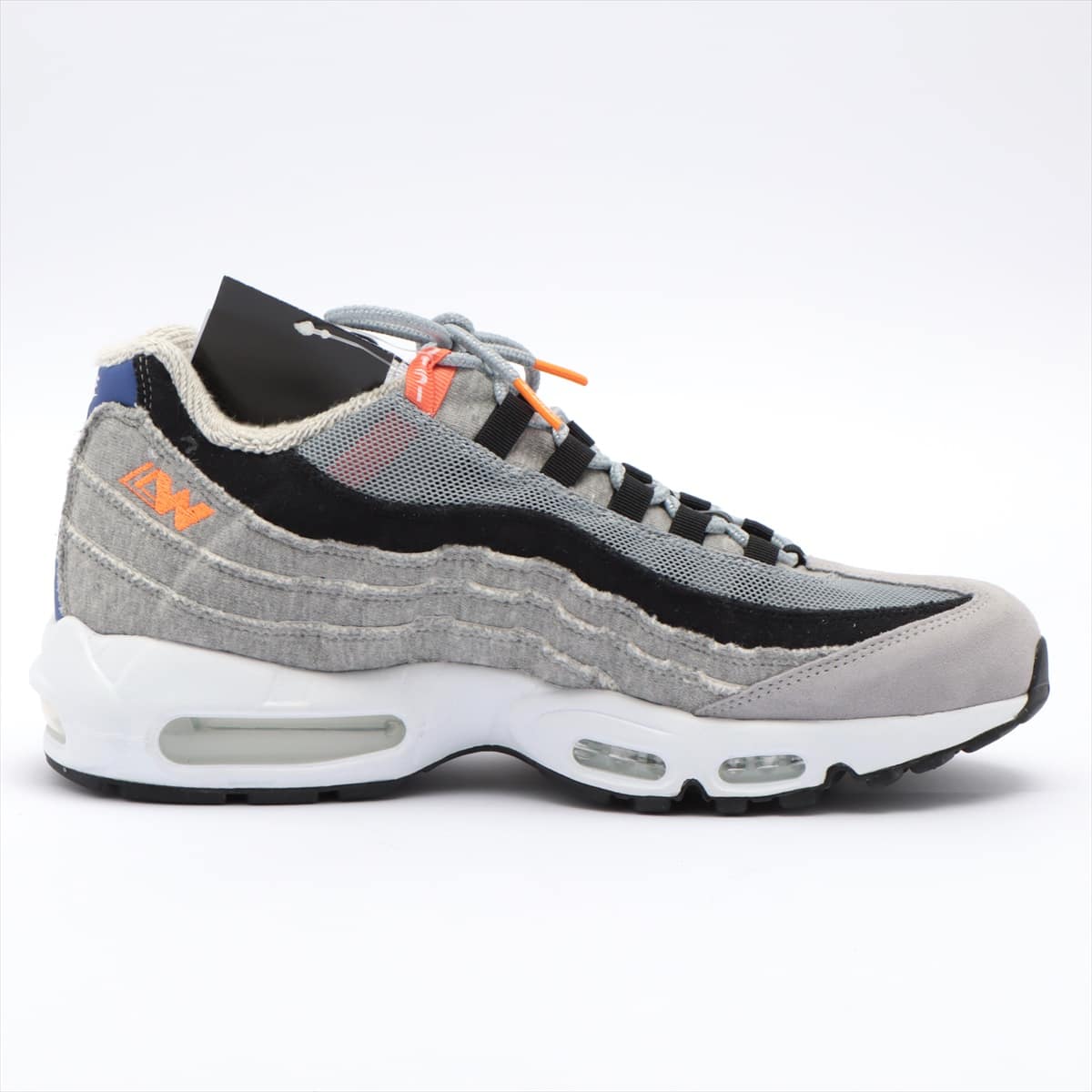 ナイキ AIR MAX 95 スウェット スニーカー 28.5cm メンズ グレー ループウィラー CQ7853-001