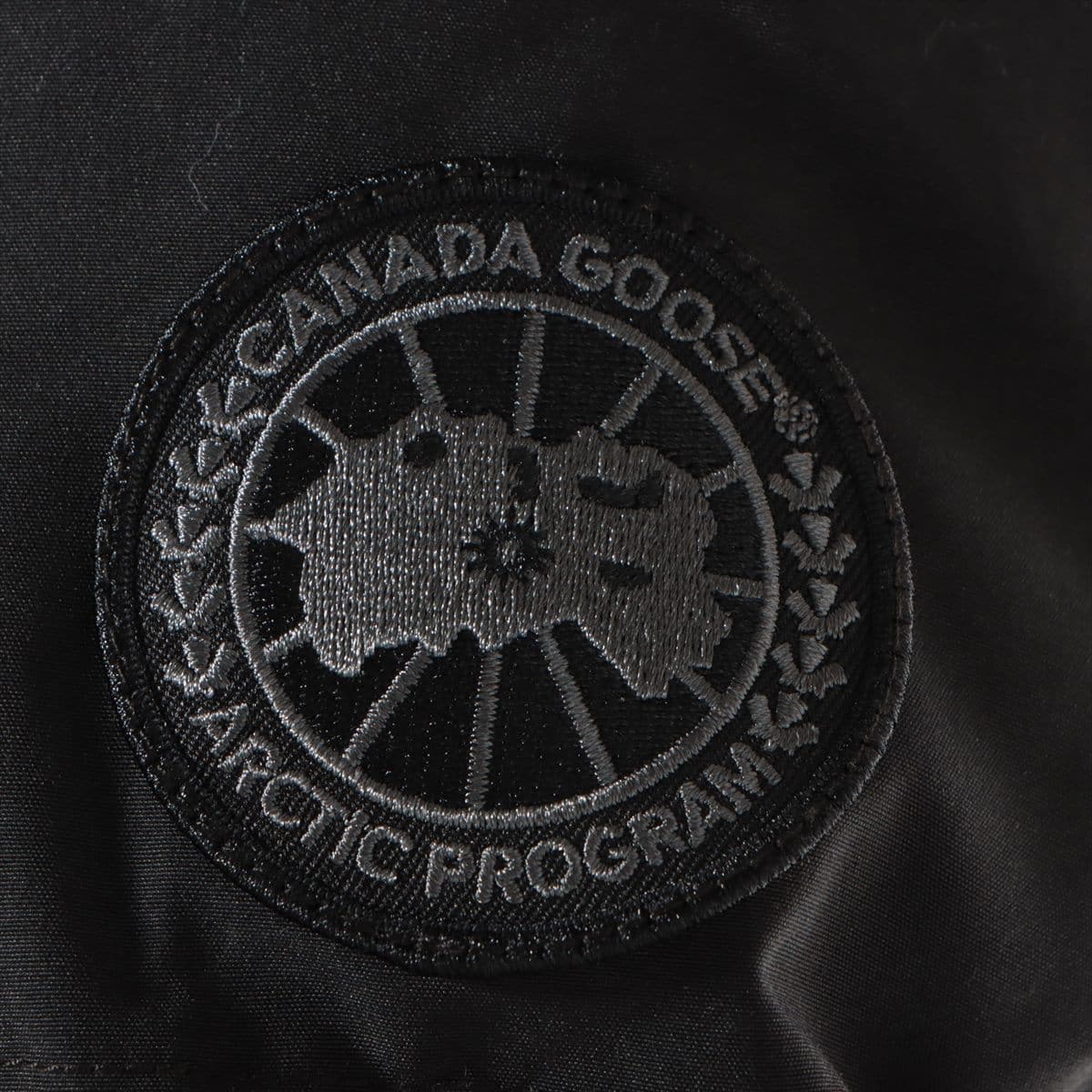 カナダグース MACMILLIAN コットン×ポリエステル ダウンジャケット XS メンズ ブラック