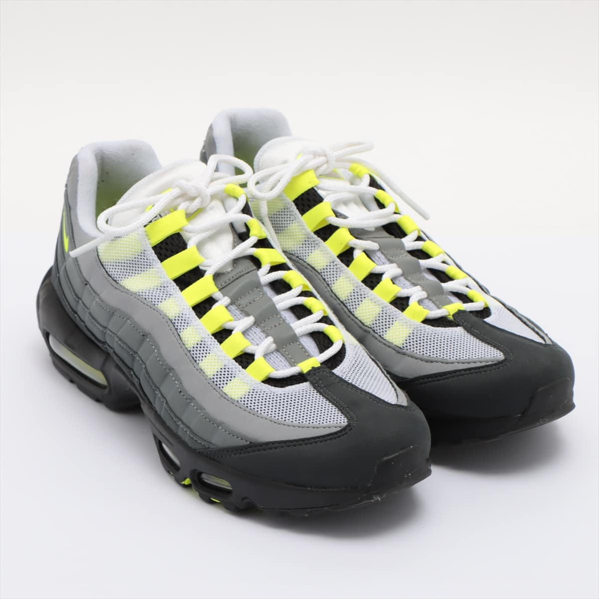 ナイキ AIR MAX 95 スエード×レザー スニーカー 27.5㎝ メンズ グレー CT1689-001