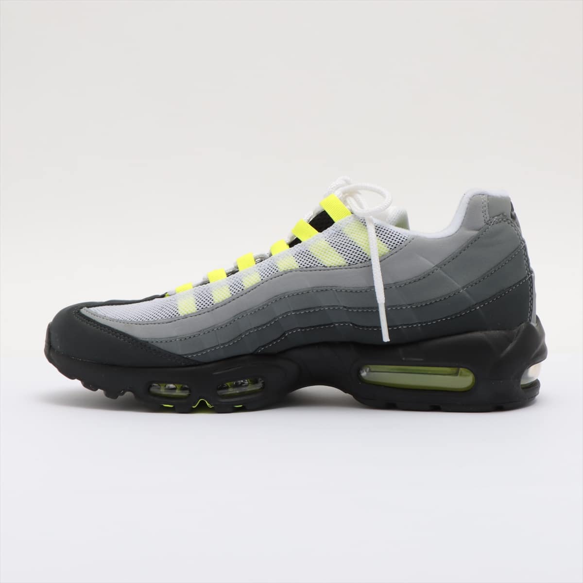 ナイキ AIR MAX 95 スエード×レザー スニーカー 27.5㎝ メンズ グレー CT1689-001