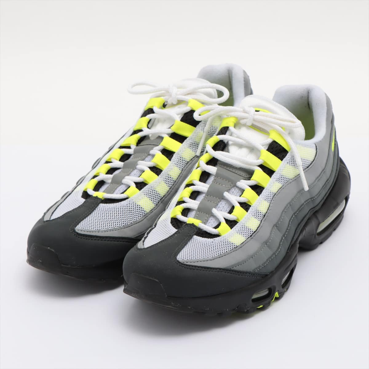 ナイキ AIR MAX 95 スエード×レザー スニーカー 27.5㎝ メンズ グレー CT1689-001