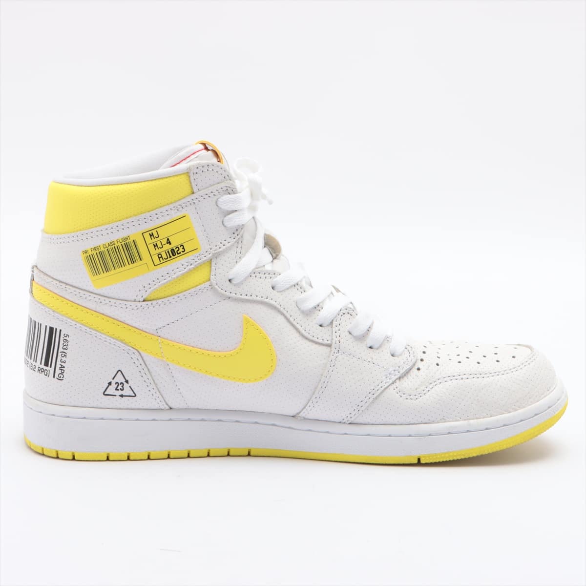 ナイキ AIR JORDAN 1 レザー ハイカットスニーカー 29㎝ メンズ ホワイト RETRO HIGH OG FIRST CLASS FLIGHT