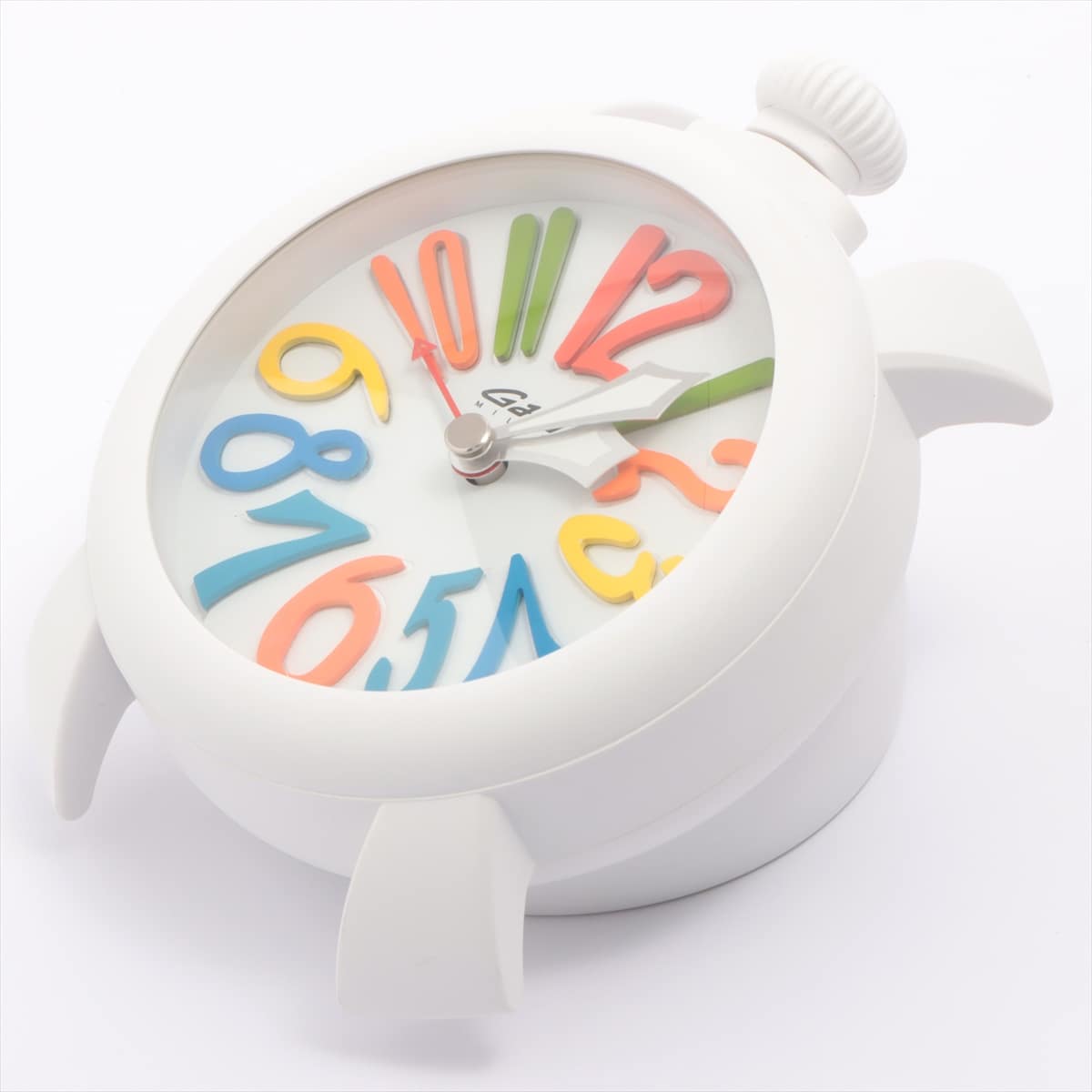 ガガミラノ マルチカラーインデックス 置時計 プラスチック QZ 白文字盤