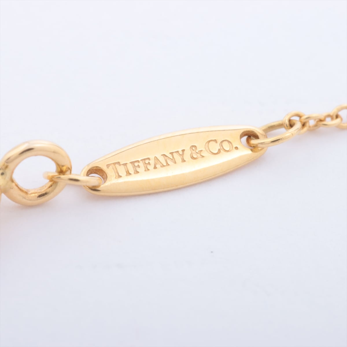 ティファニー　Tiffany & Co.　ダイヤモンド バイザヤード ネックレス　750YG