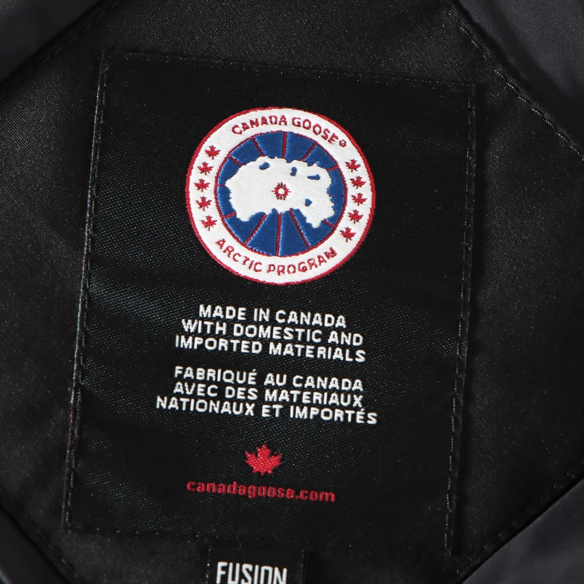 カナダグース CARSON コットン×ポリエステル ダウンジャケット フュージョンS/P メンズ ブラック  3805MA サザビー ファー取り外し可能。