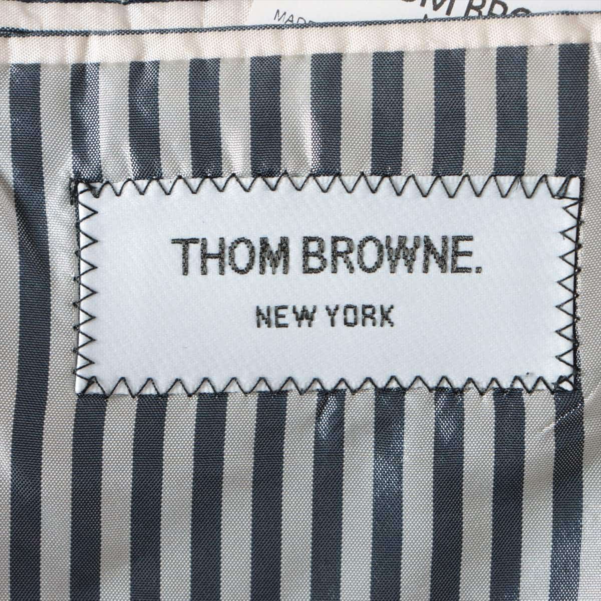 トムブラウン ウール セットアップ 0 メンズ グレー  ネクタイ付き