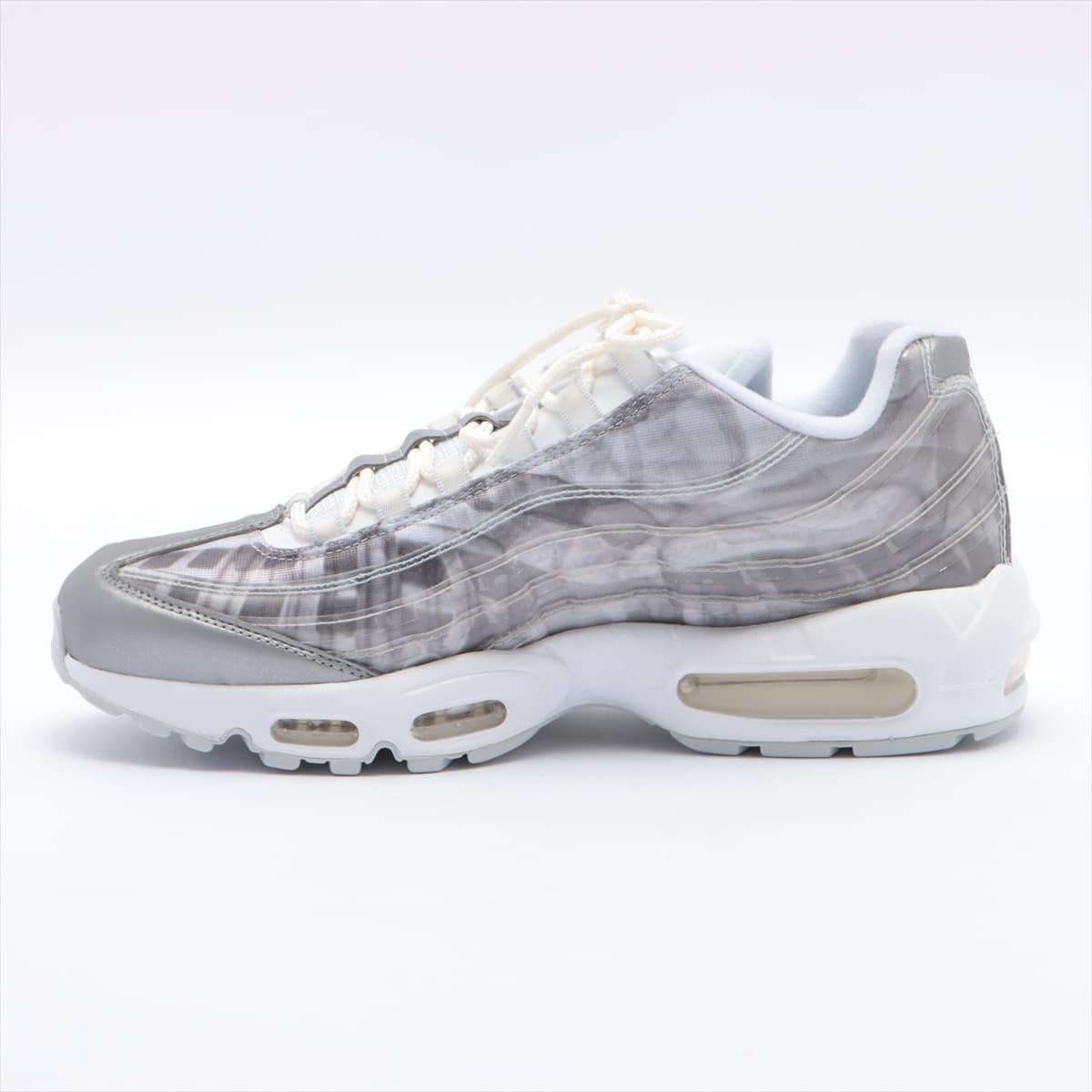 ナイキ AIR MAX 95 スエード スニーカー 26.5 メンズ ホワイト