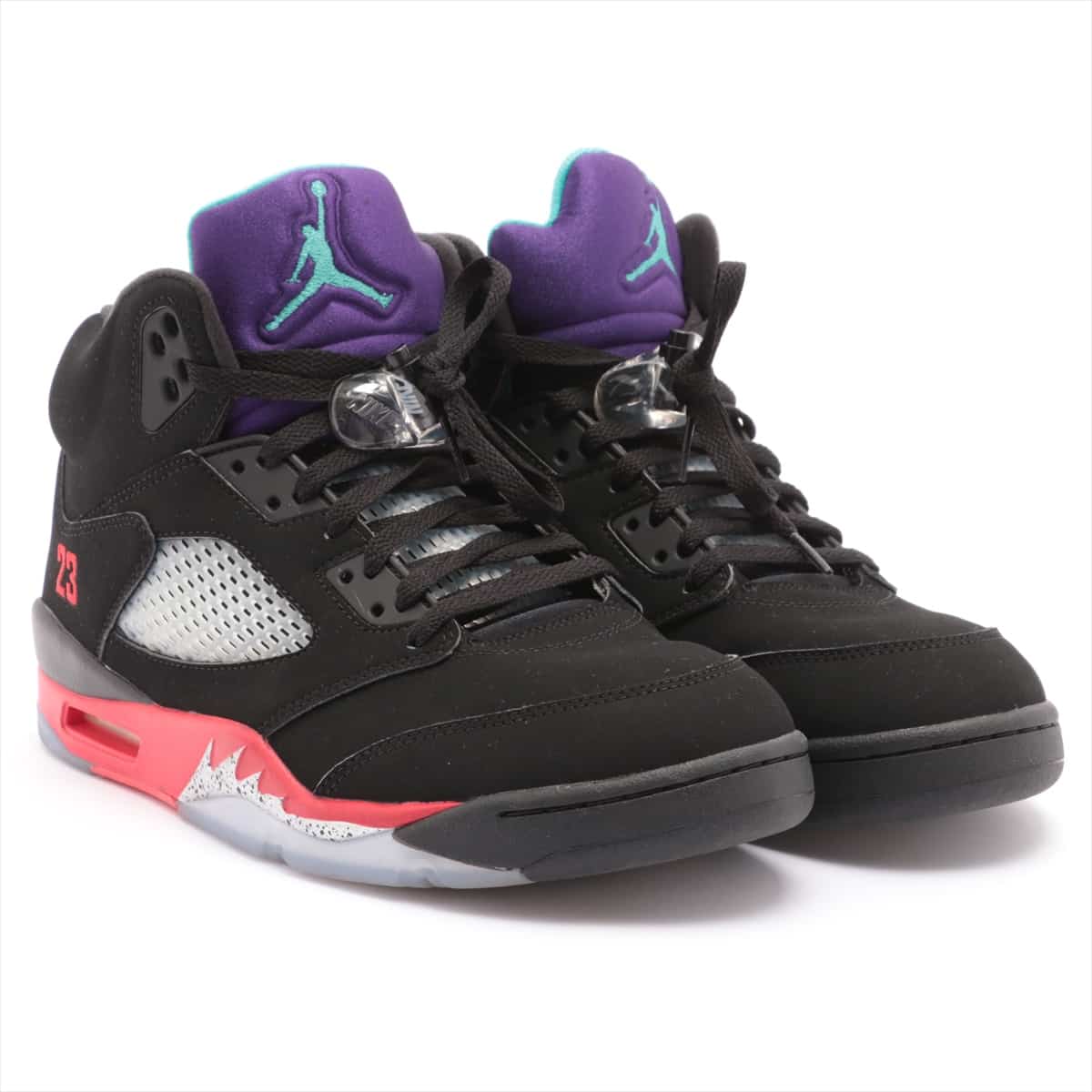 ナイキ スエード ハイカットスニーカー 29㎝ メンズ ブラック AIR JORDAN5 RETRO TOP3 CZ1786