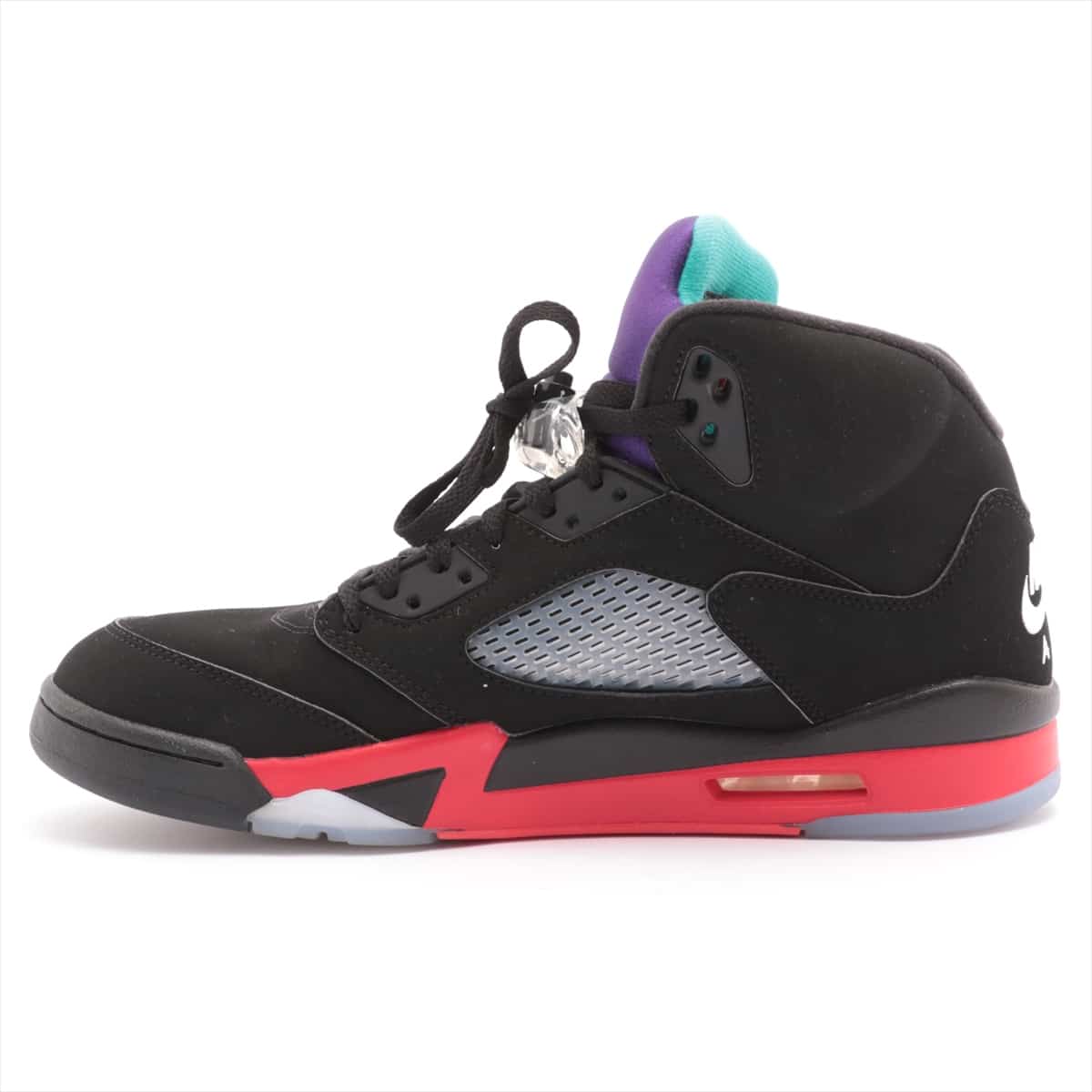 ナイキ スエード ハイカットスニーカー 29㎝ メンズ ブラック AIR JORDAN5 RETRO TOP3 CZ1786