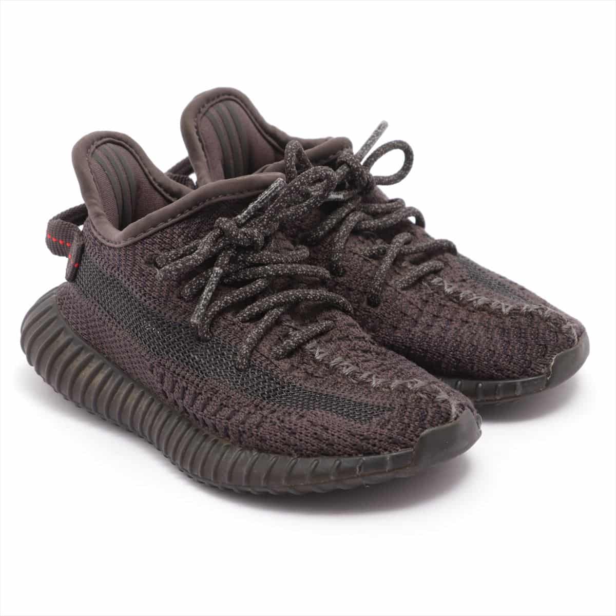 アディダス YEEZY BOOST 350 V2 ファブリック スニーカー JPN14 キッズ ブラック FU9011 INFANT