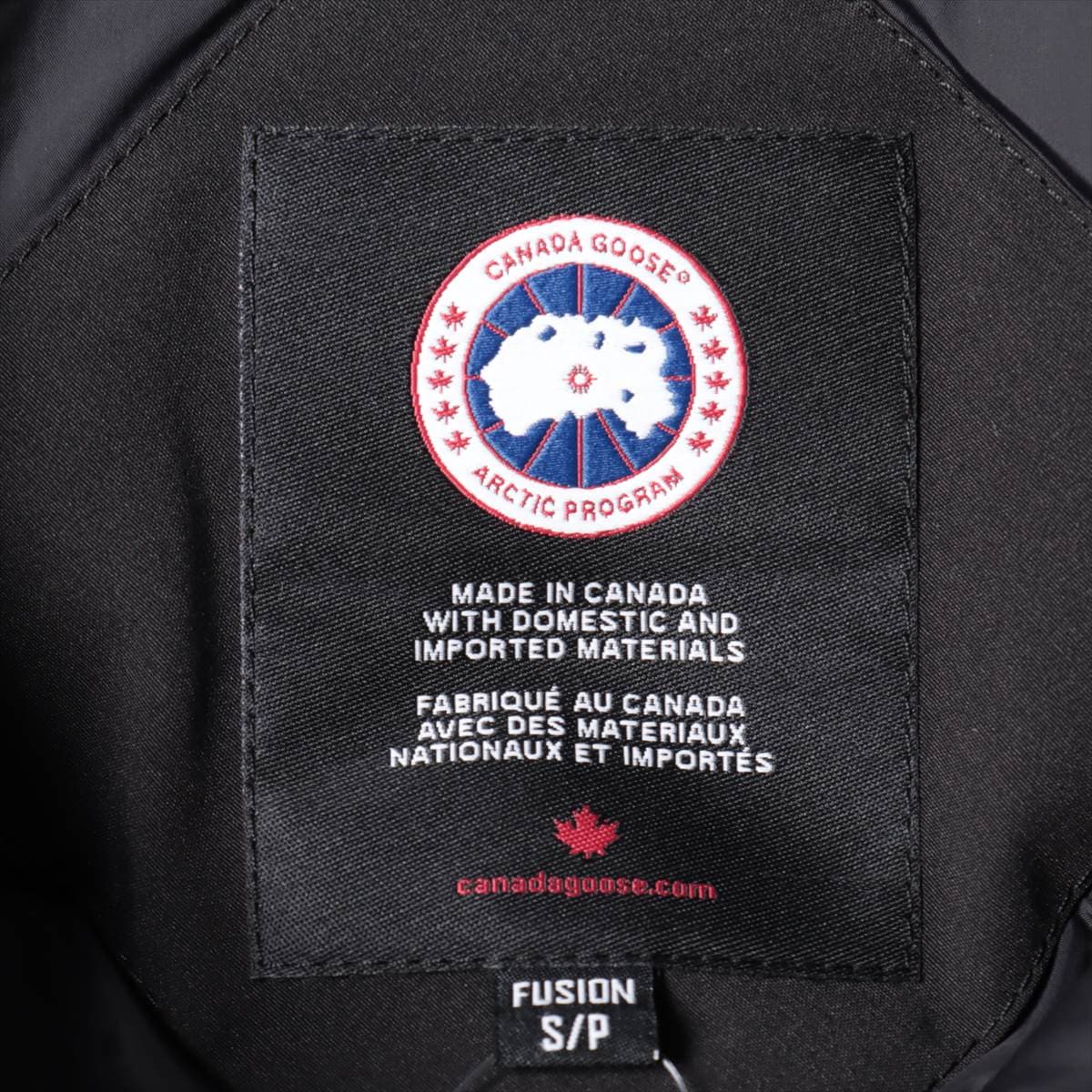 カナダグース CHATEAU コットン×ポリエステル ダウンジャケット S フュージョン メンズ ブラック  3426MA サザビー