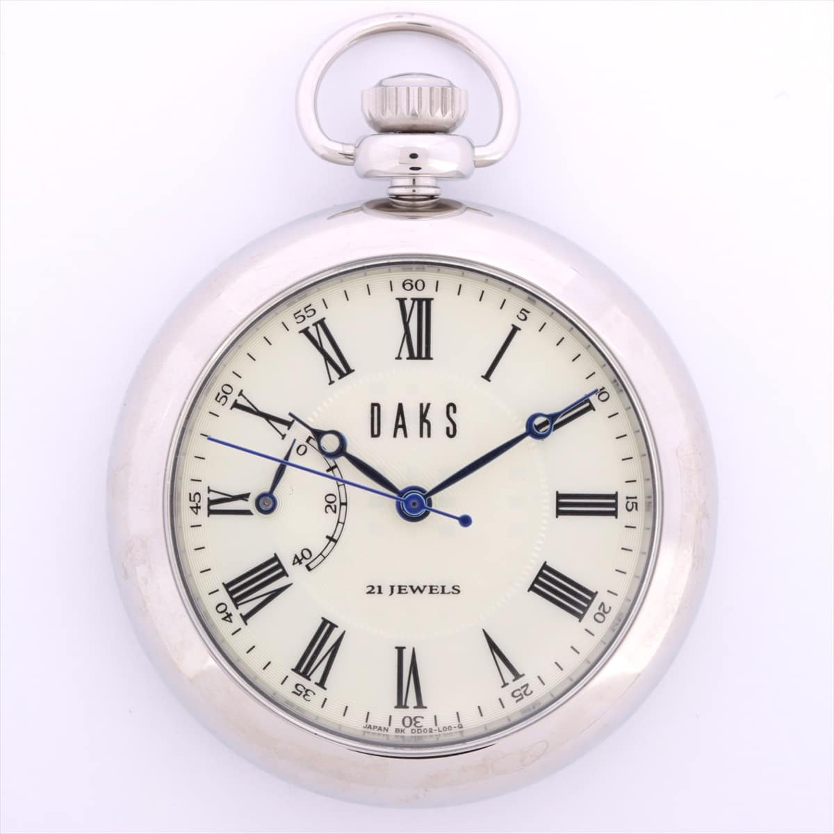 ダックス 120周年記念限定モデル 懐中時計 WR0011DD SS 手巻き 白文字盤
