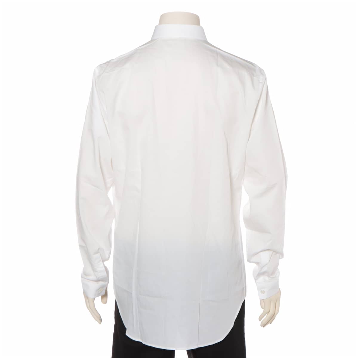 ディオールオム コットン シャツ 41 メンズ ホワイト  ビー刺繍