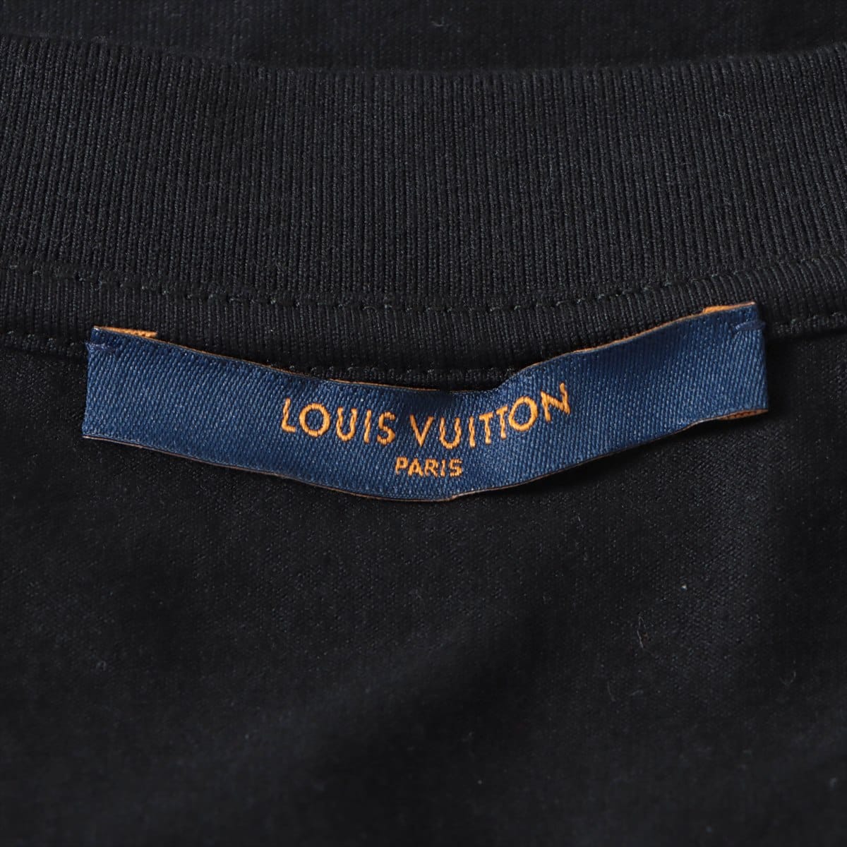 ルイヴィトン×NBA RM212M コットン Tシャツ S メンズ ブラック  マルチロゴ
