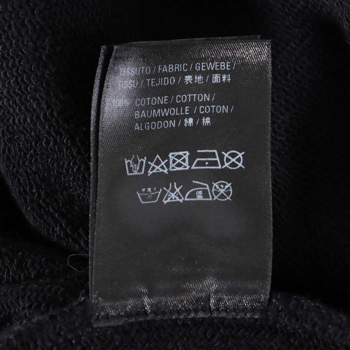 バレンシアガ 18年 コットン スウェットパンツ S メンズ ブラック  ロゴ