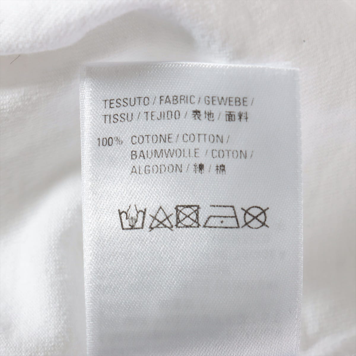 バレンシアガ 18年 コットン Tシャツ XS メンズ ホワイト  BBロゴ