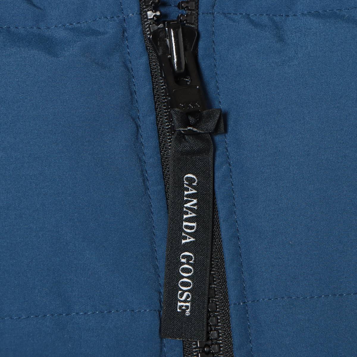 カナダグース WOOLFORD コットン×ポリエステル ダウンジャケット FUSION L メンズ ブルー  サザビー 3807MA