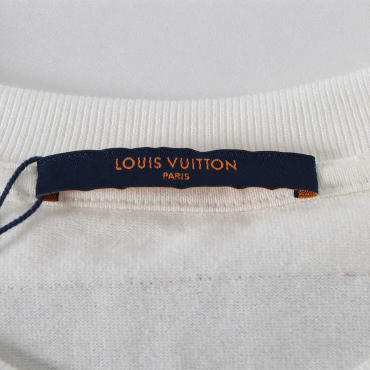 ルイヴィトン 21年 コットン Tシャツ XL メンズ ホワイト RM212 ...