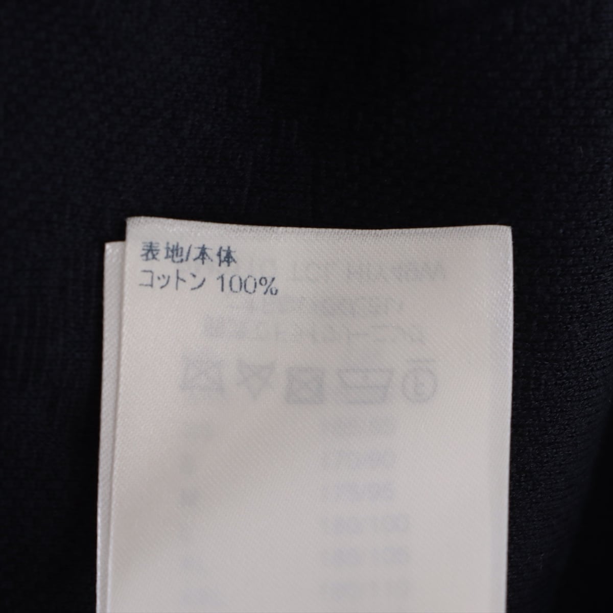 ルイヴィトン モノグラム 21年 コットン Tシャツ M メンズ ネイビー  RM211Q