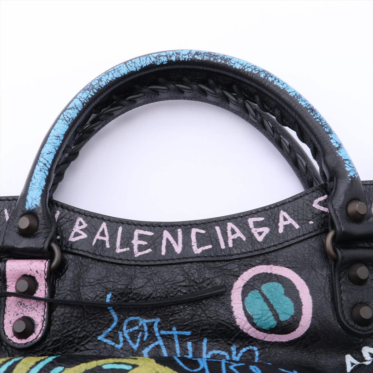 ショルダーストラップ約50cm☆美品・保存袋付☆BALENCIAGA クラシックシティ 2wayハンドバッグ