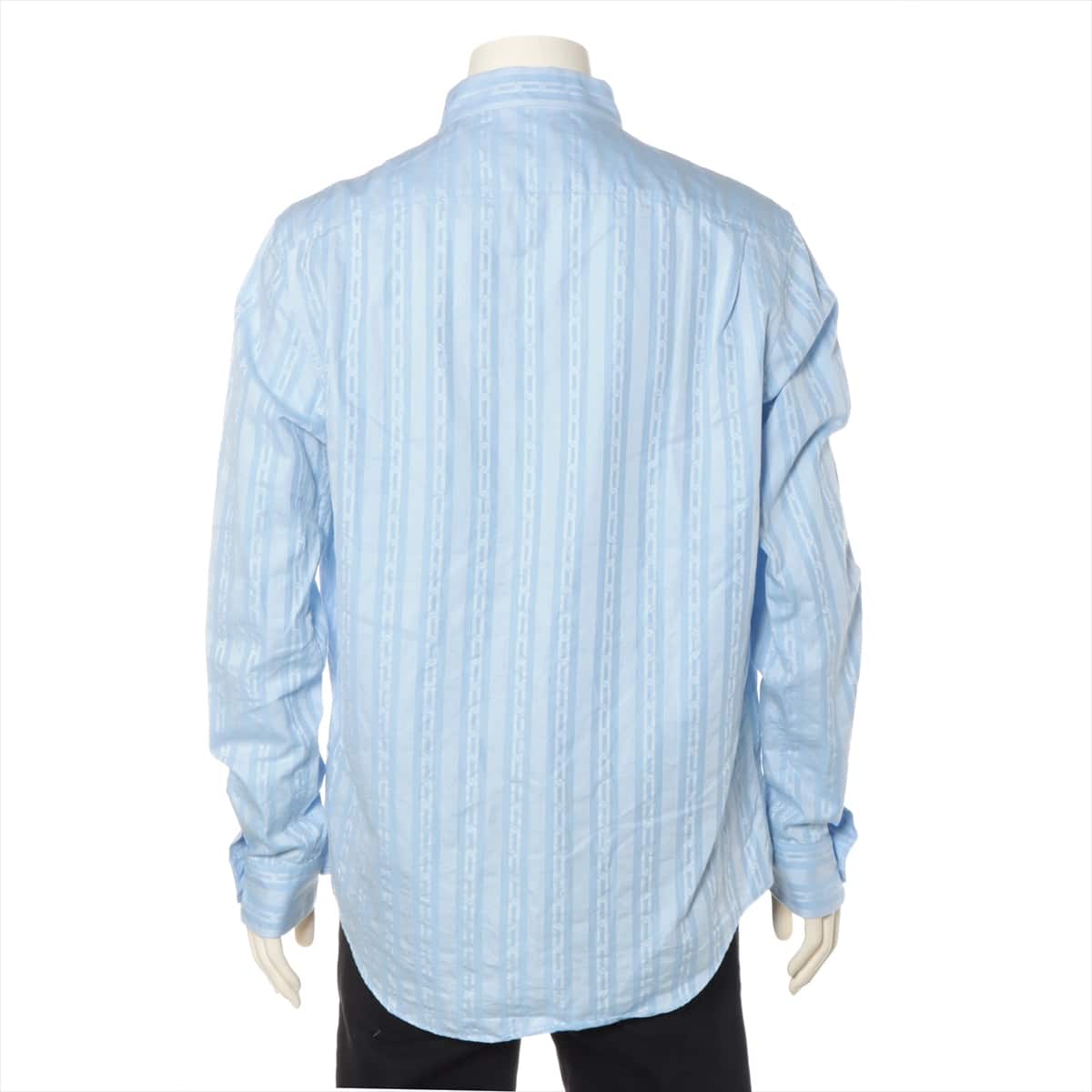 ルイヴィトン 19年 コットン Tシャツ XL メンズ ブルー  RM192M