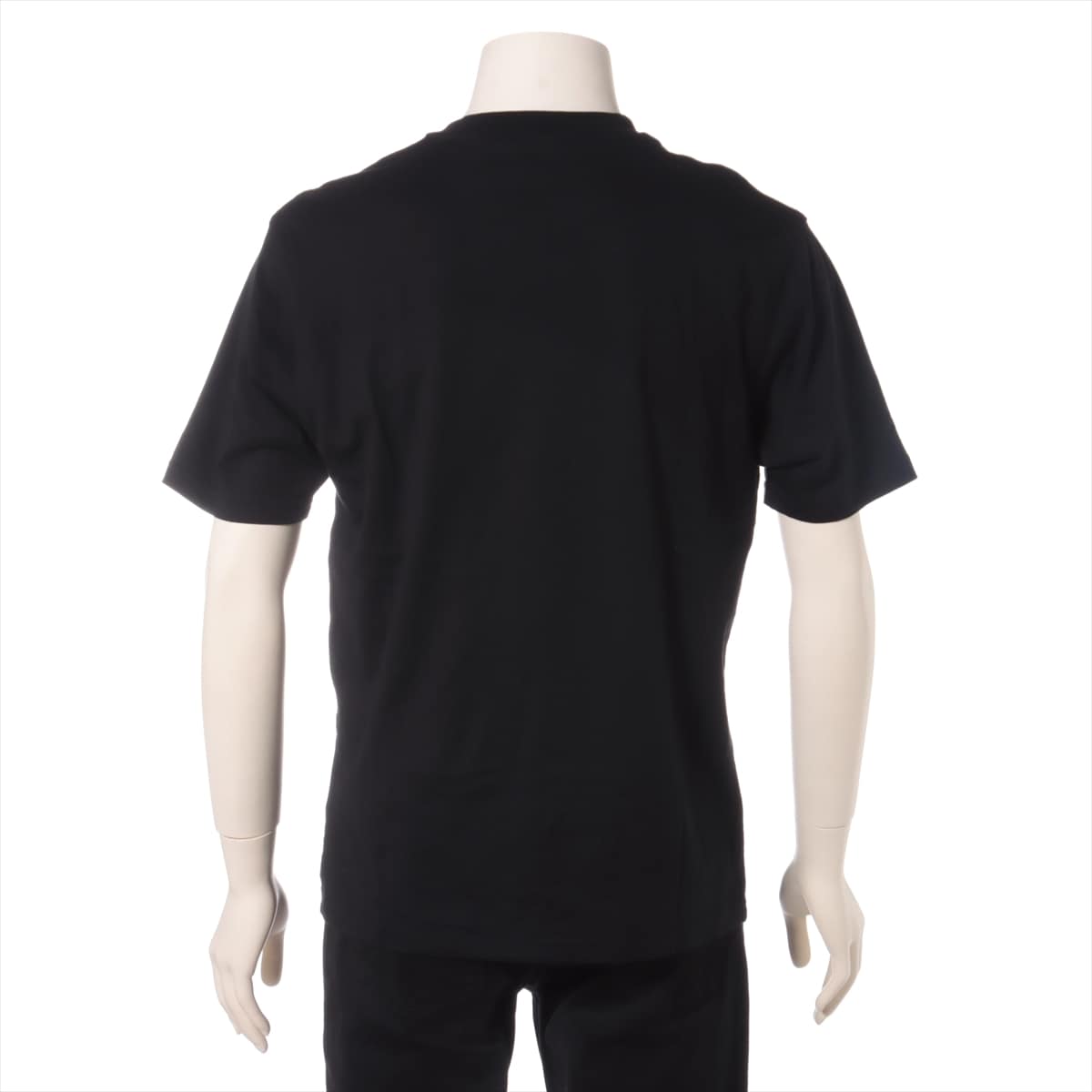 バーバリー ティッシ期 コットン Tシャツ XS メンズ ブラック  8026016 ロゴ