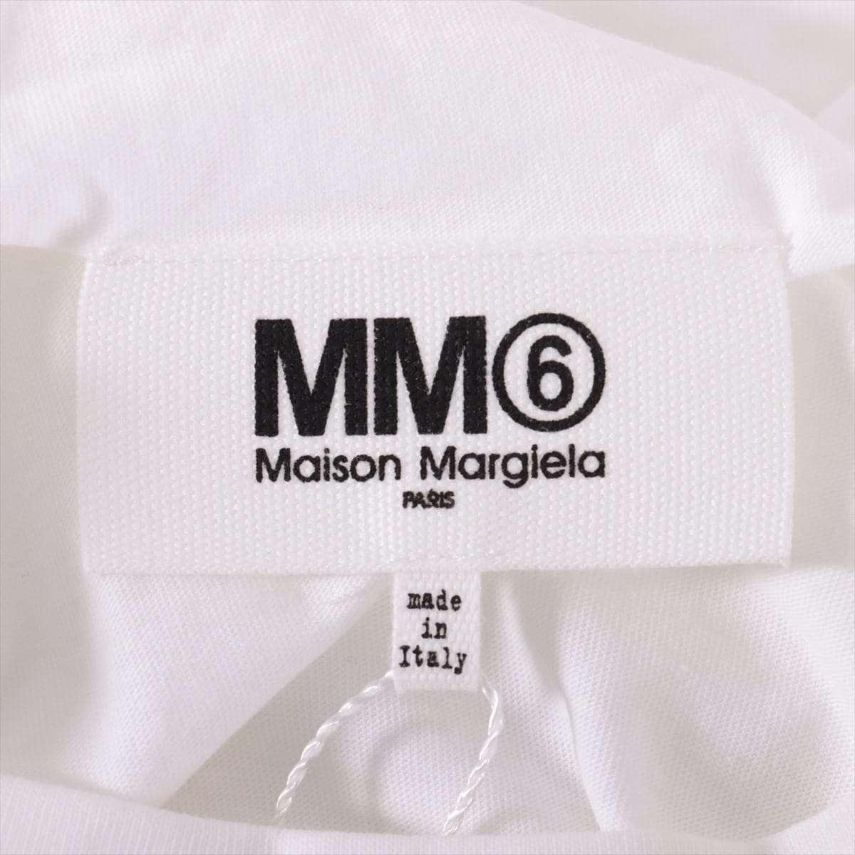 MM6 21SS コットン Tシャツ M レディース ホワイト  S52GC0179 バッグ付き