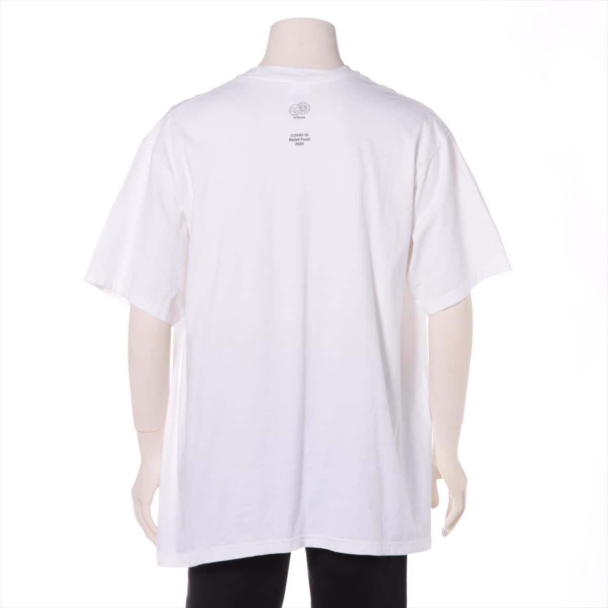 シュプリーム×村上隆 20SS コットン Tシャツ XL メンズ ホワイト  ボックスロゴ