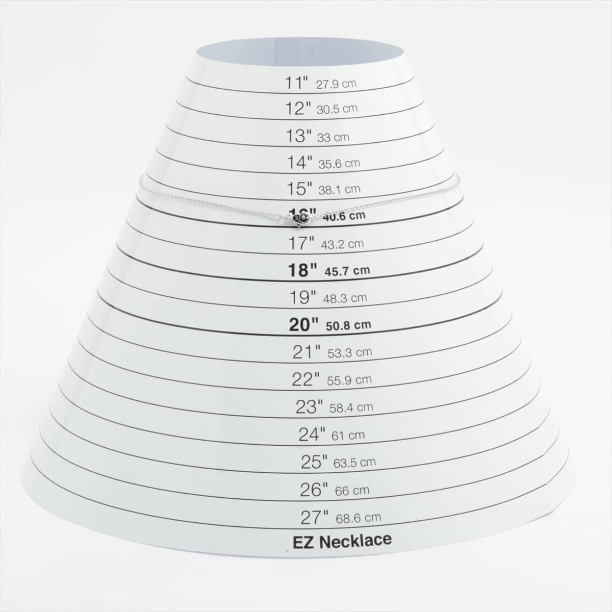 ルイヴィトン パンダンティフ アンプラント ネックレス 750(WG) 6.4g