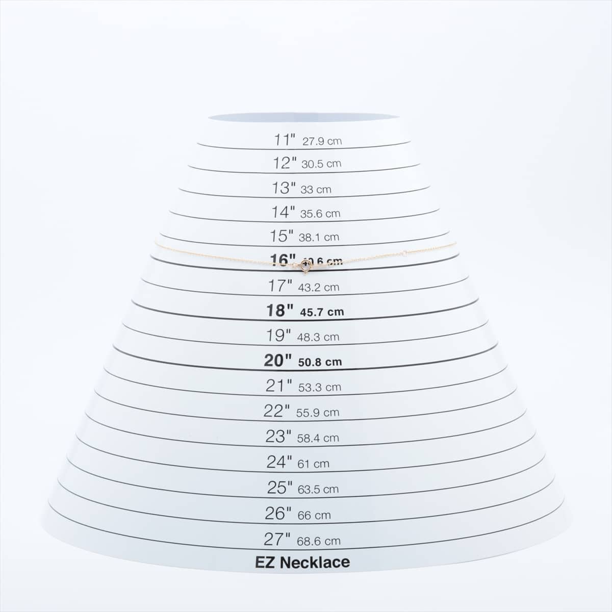 アガット イニシャル ダイヤ ネックレス K10YG 0.9g