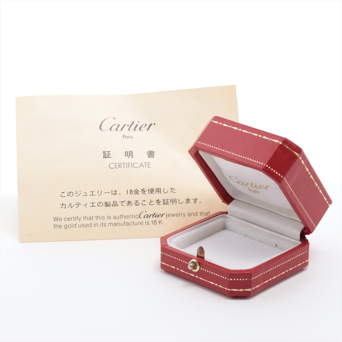 カルティエ 付属品セット パリで購入 - その他