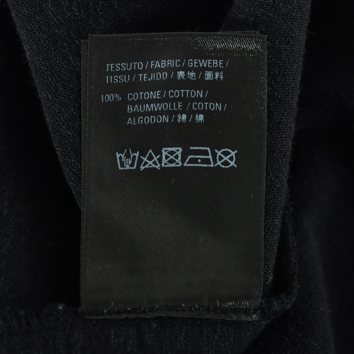 バレンシアガ コットン Tシャツ S メンズ ブラック  620941