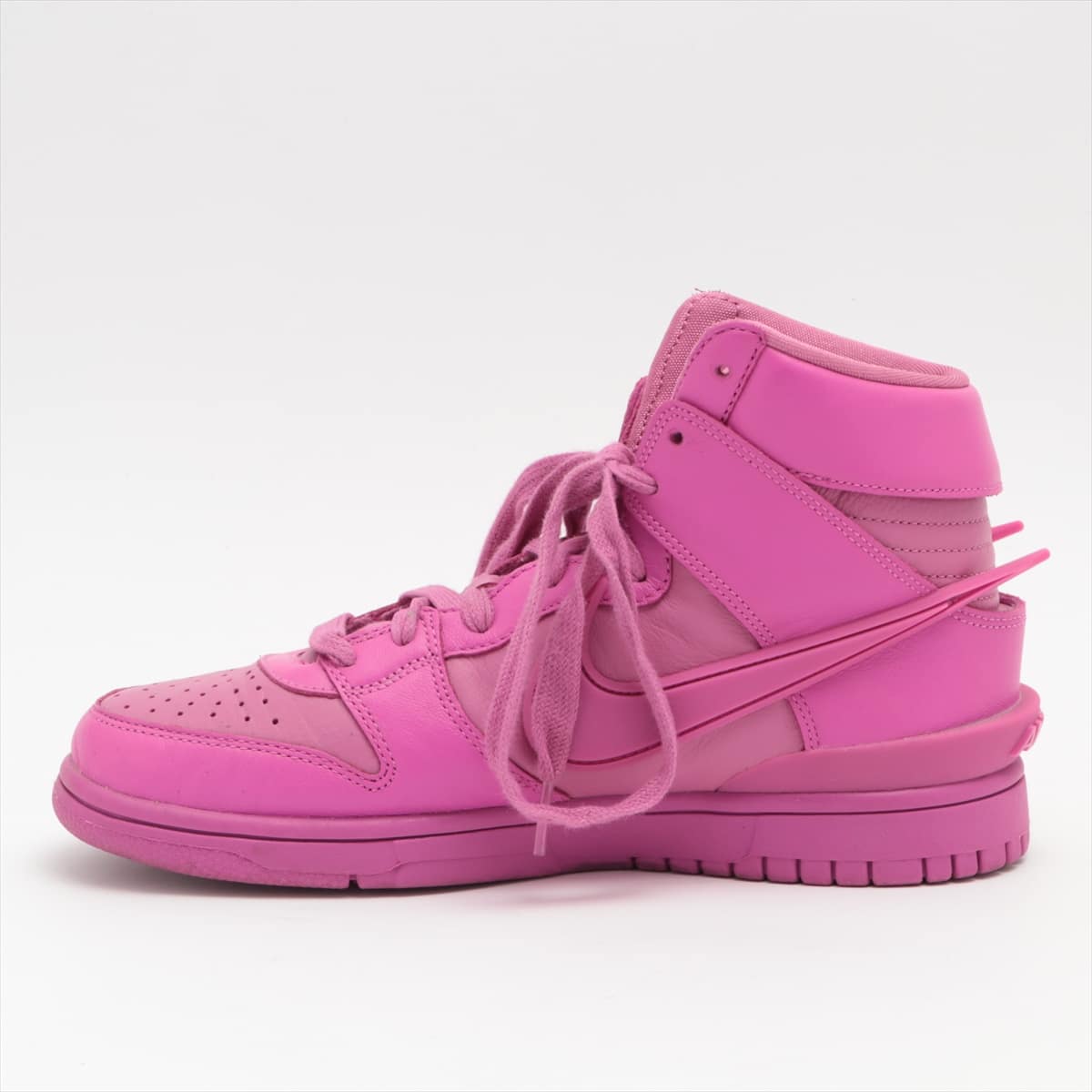 ナイキ×アンブッシュ レザー ハイカットスニーカー 41 メンズ ピンク NIKE DUNK HIGH×AMBUSH CU7544-300 ｜a1064180｜中古ブランド品・ブランド古着通販｜ALLU（アリュー）