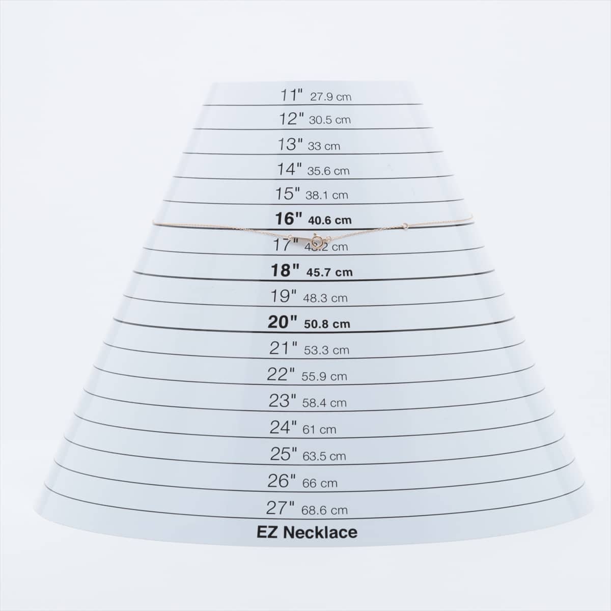 4℃ ダイヤ ネックレス K10(YG) 0.6g