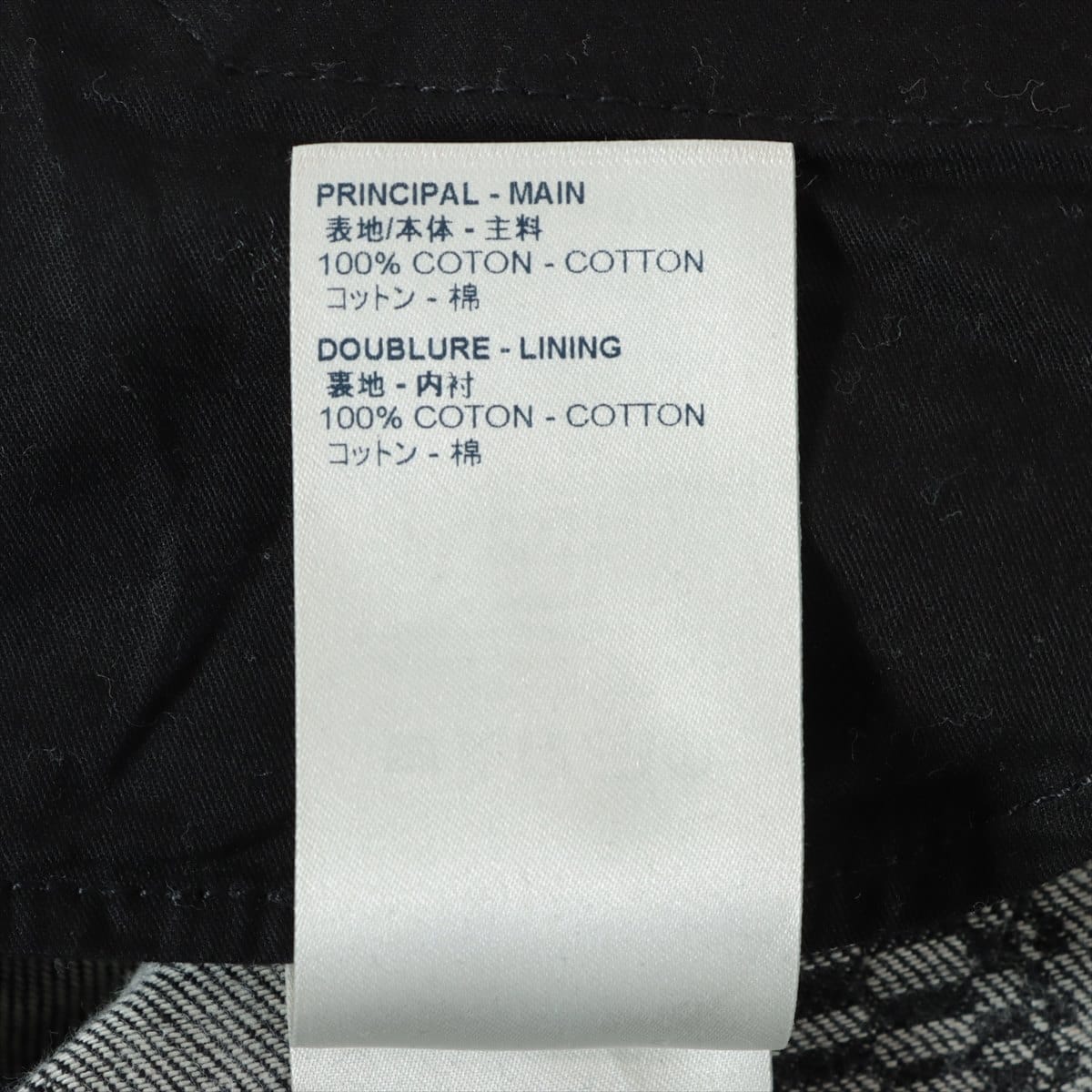 ルイヴィトン 21SS コットン デニムパンツ 31 メンズ ブラック  RM211