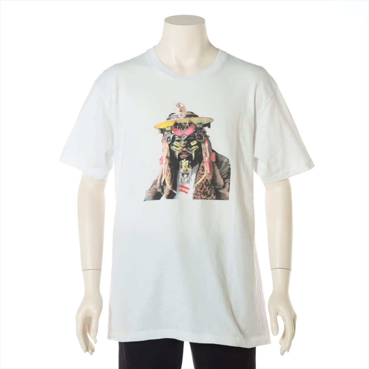 シュプリーム コットン Tシャツ L メンズ ホワイト