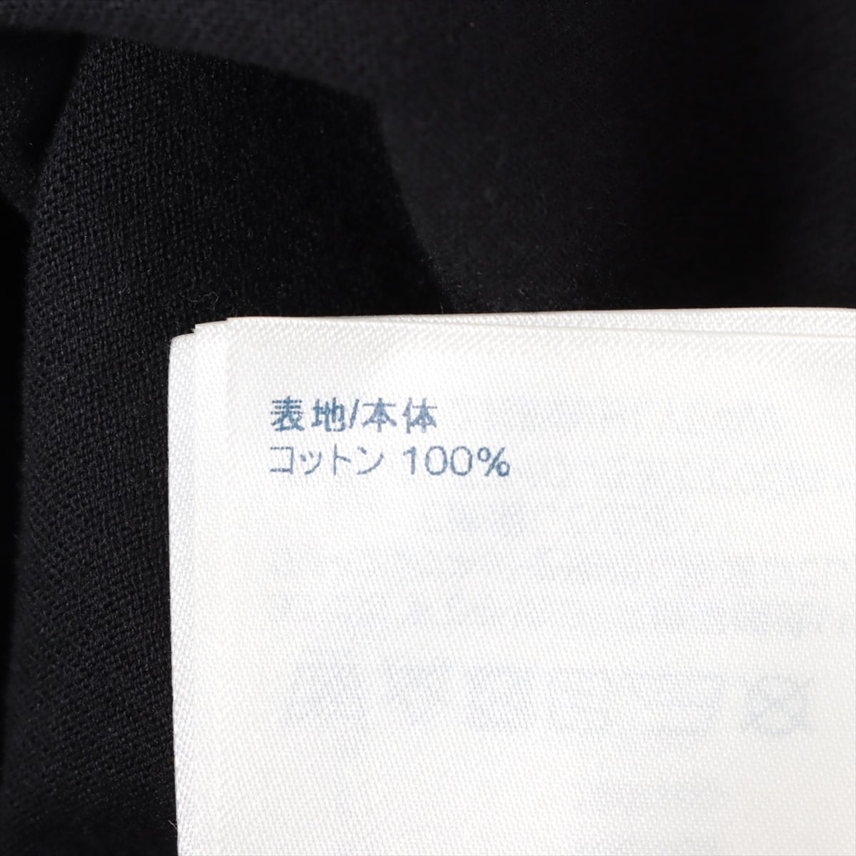 ルイヴィトン 21AW コットン Tシャツ L メンズ ブラック  RM212 エンドゴール インサイドアウト