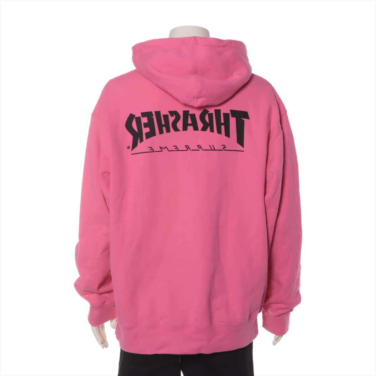 シュプリーム×スラッシャー 21AW コットン パーカー L メンズ ピンク  Hooded Sweatshirt