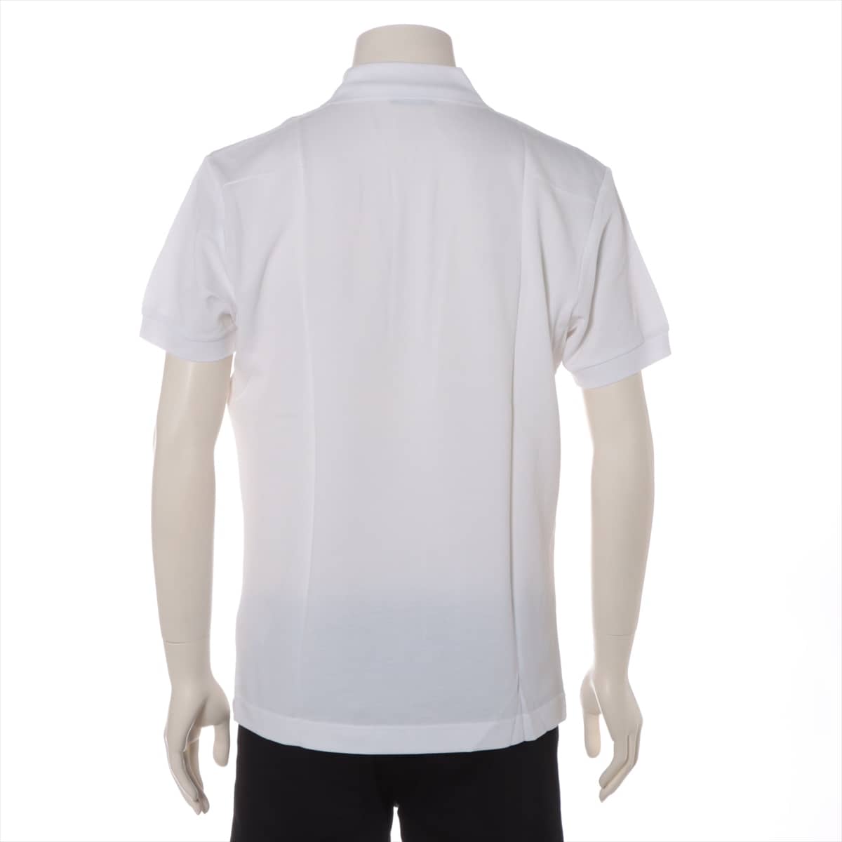 ディオールオム コットン ポロシャツ 50 メンズ ホワイト  163IP800P085 BEE刺繍