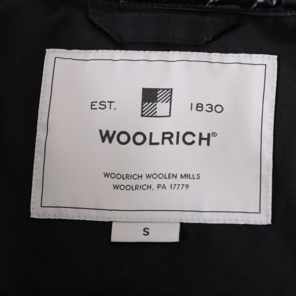 ウールリッチ ポリエステル×レーヨン ダウンジャケット S レディース ブラック  WWOU0357