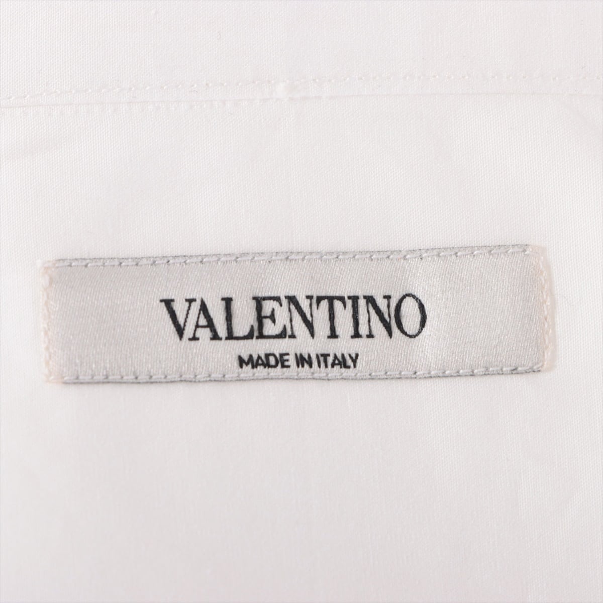 ヴァレンティノ コットン シャツ 39 メンズ ホワイト