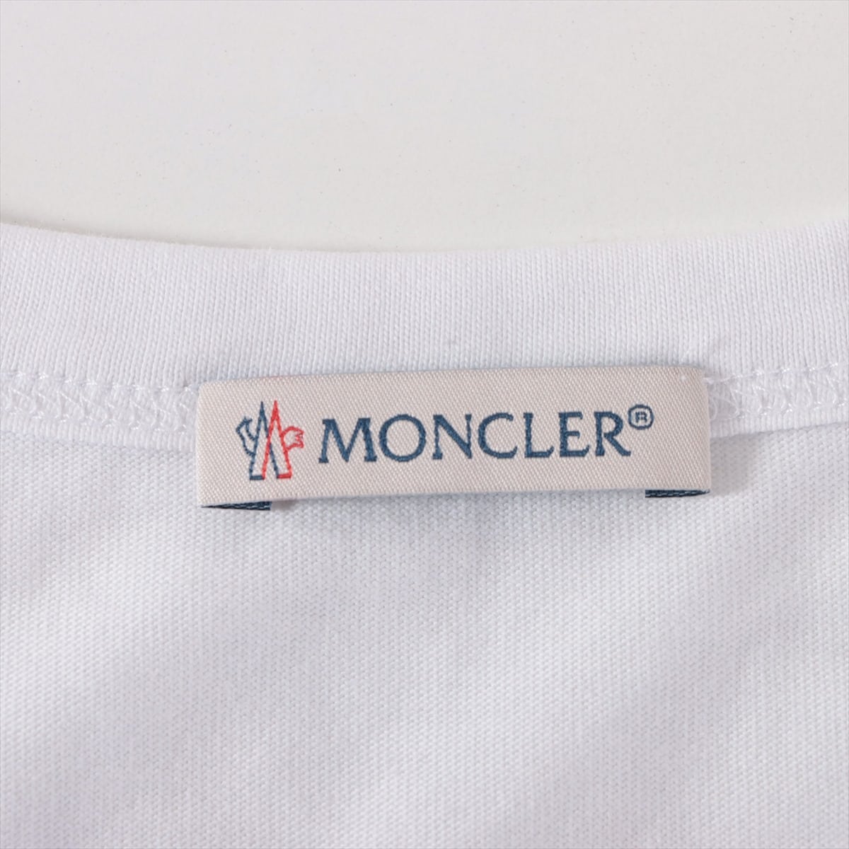 モンクレール 18年 コットン Tシャツ XS メンズ ホワイト E20918048250