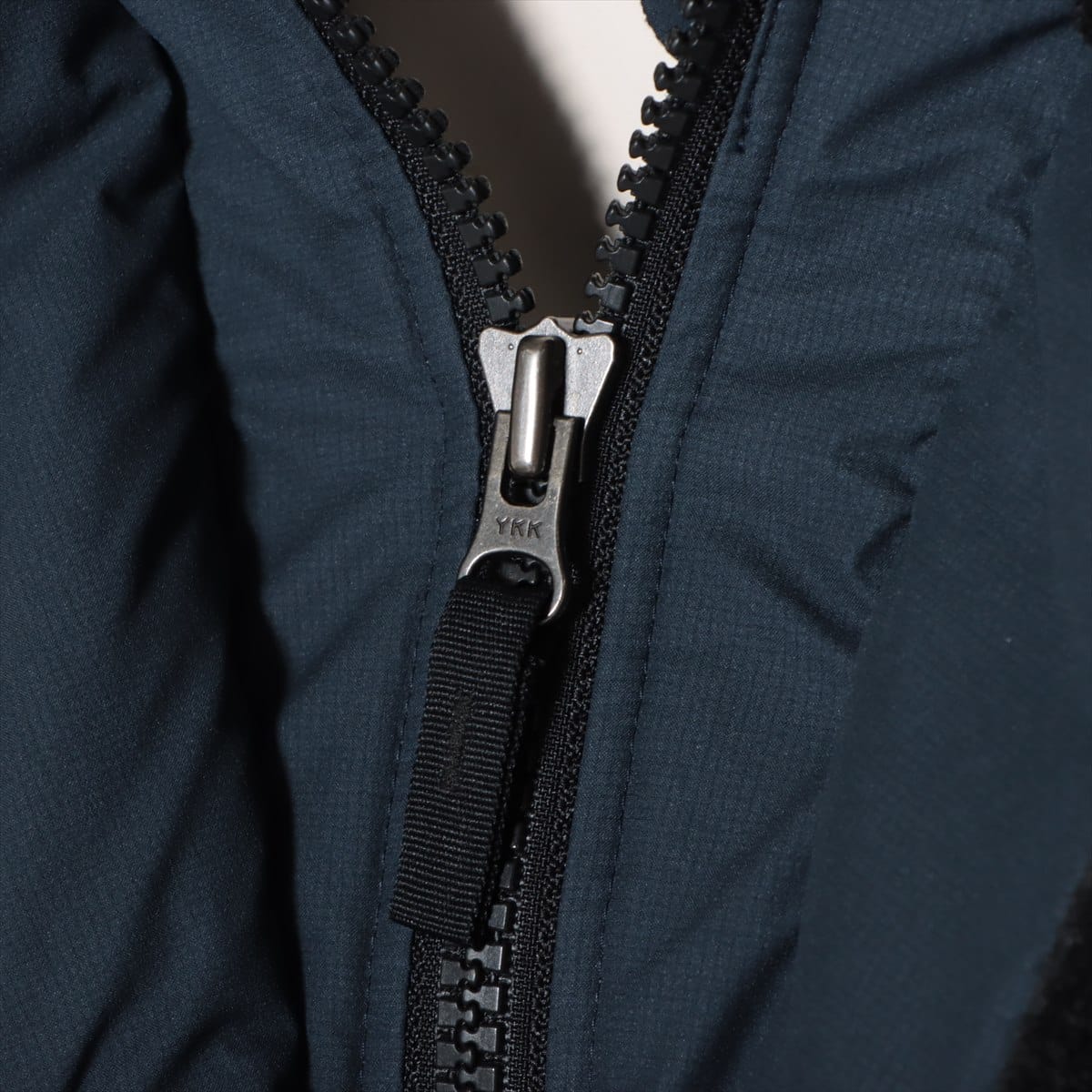 ノースフェイス ナイロン ダウンジャケット S メンズ ネイビー  ND91915 BELAYER PARKA