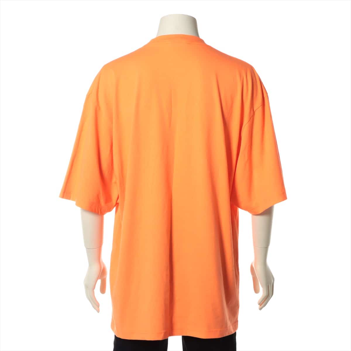 バレンシアガ コットン×ポリエステル Tシャツ XXS メンズ オレンジ  641614