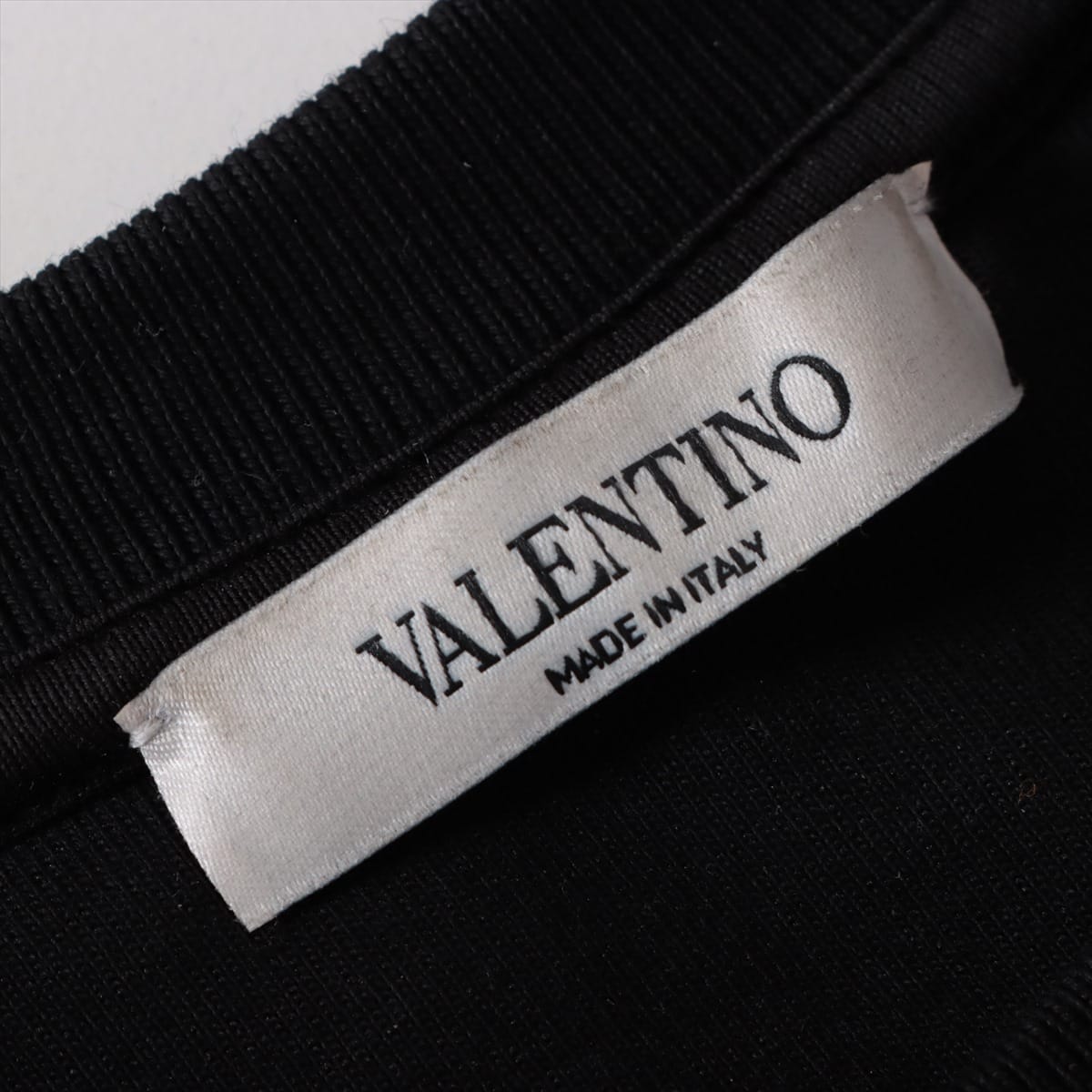 ヴァレンティノ コットン スウェット S メンズ ブラック  0000050750