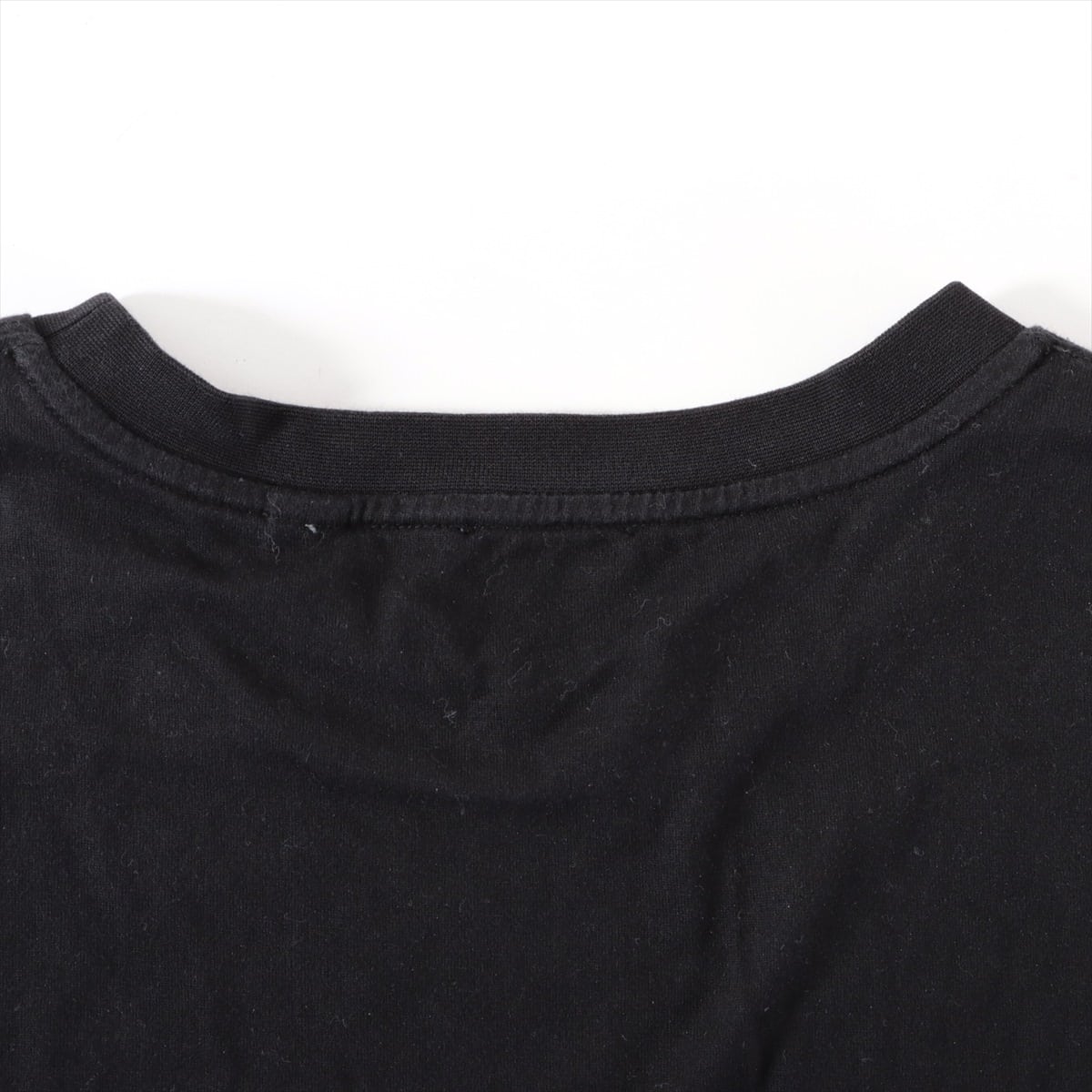バーバリー ティッシ期 コットン Tシャツ M メンズ ブラック  8026224