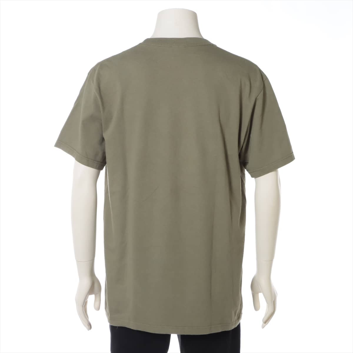 シュプリーム 20AW コットン Tシャツ M メンズ カーキ  クロスボックスロゴ