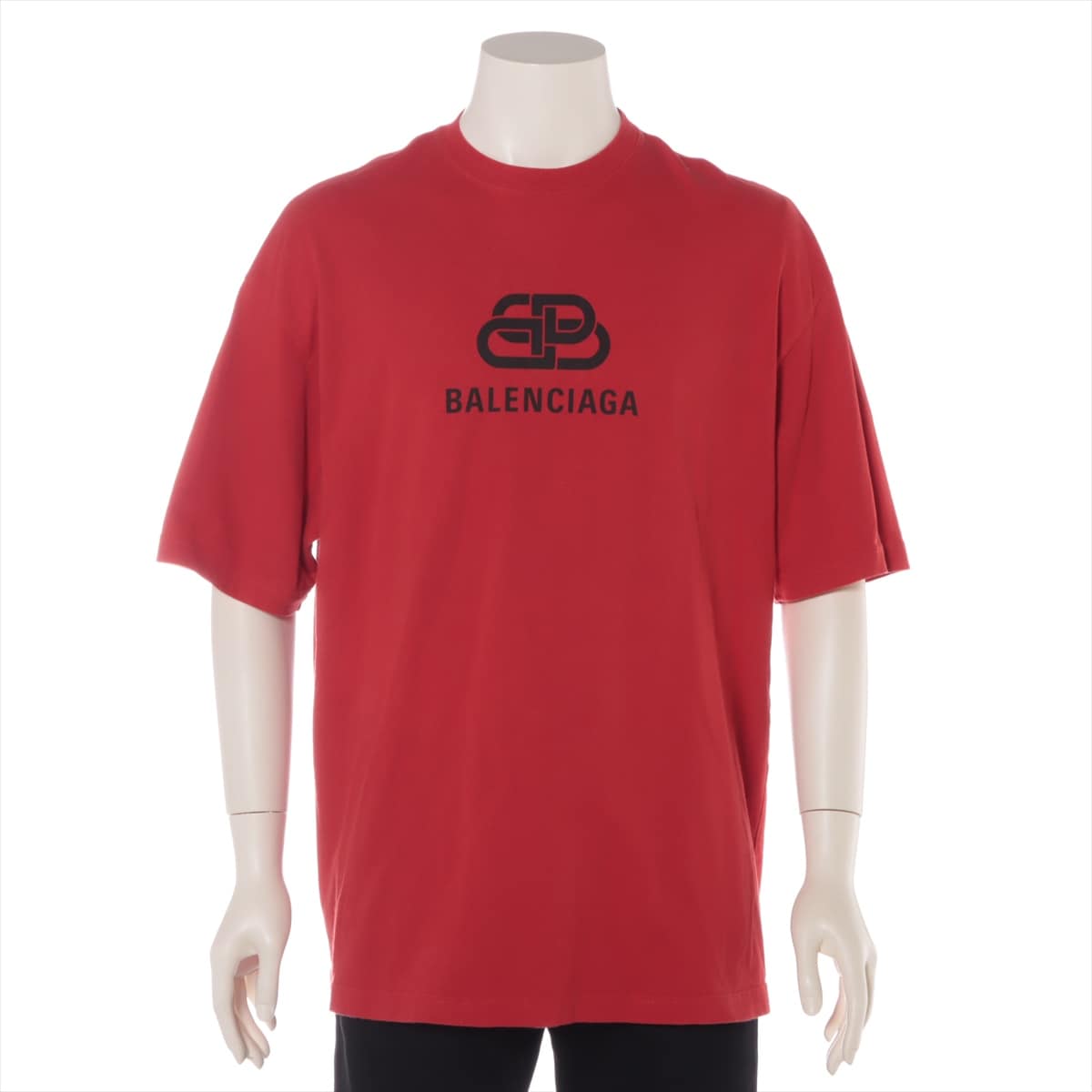 美品 鑑定済】BALENCIAGA sinners Tシャツ レッド 赤-